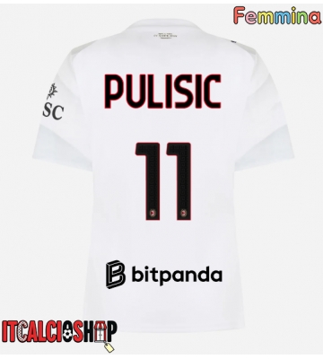 AC Milan Christian Pulisic #11 Seconda Maglia Femmina 2026-27 Manica Corta